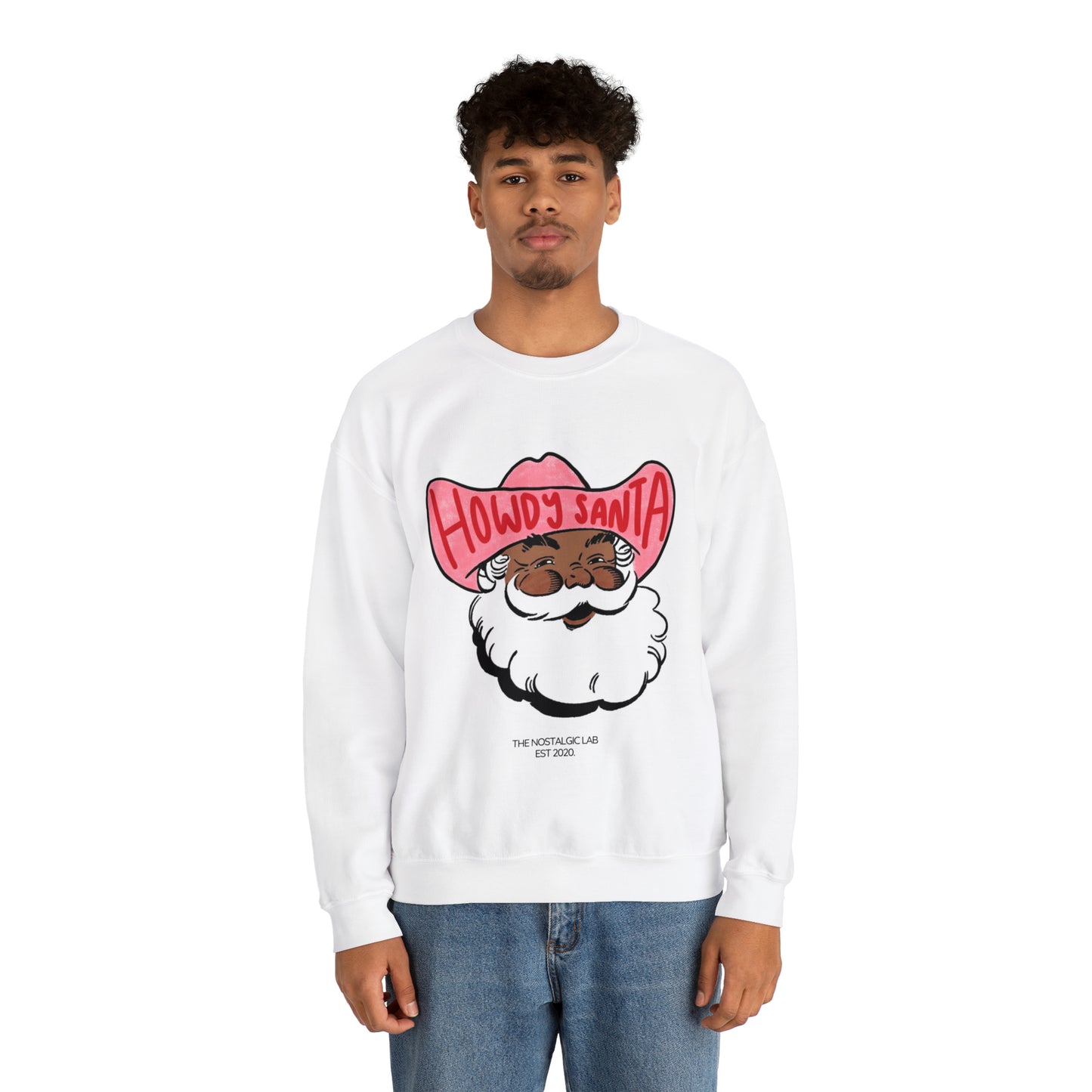 Howdy Santa Unisex Crewneck Sweatshirt