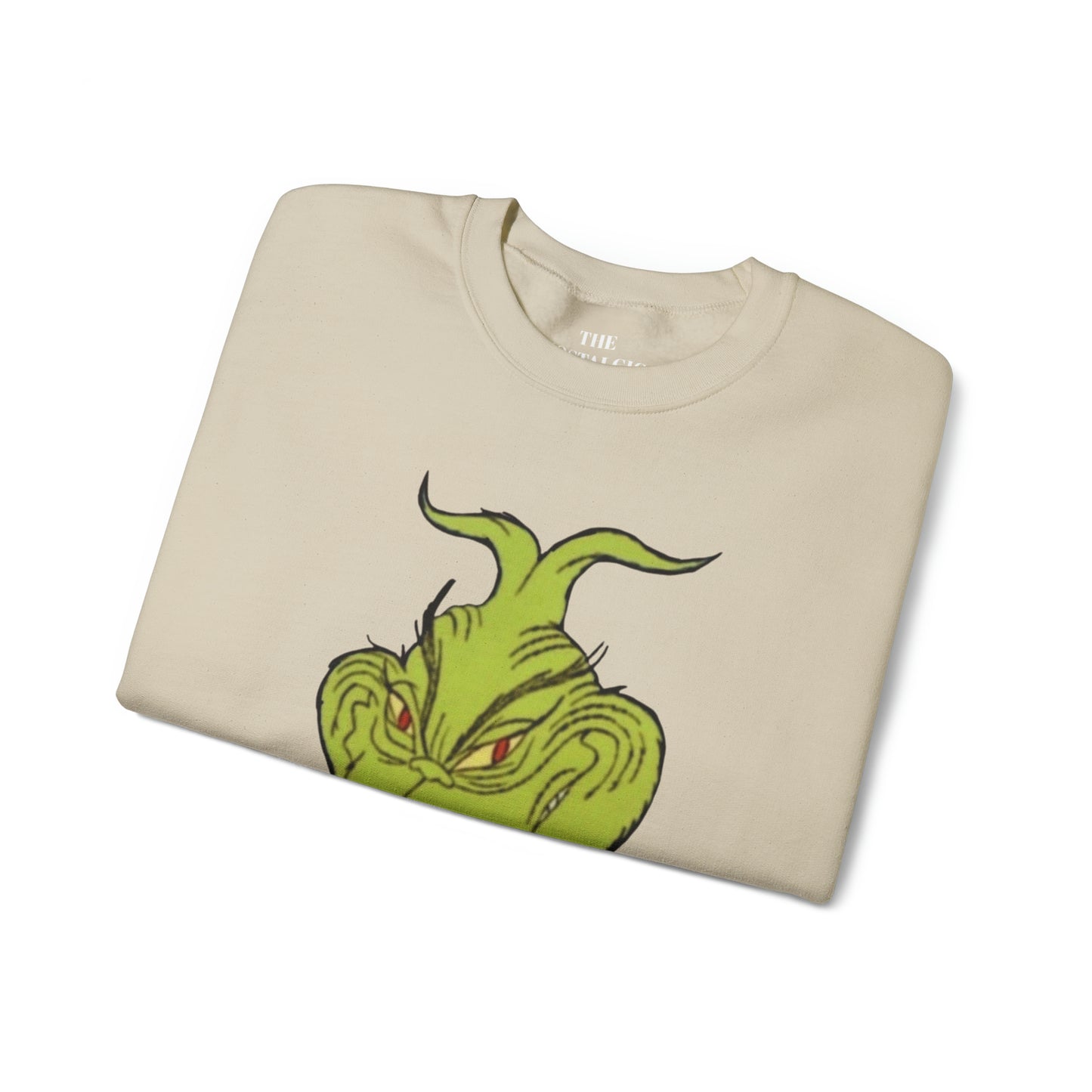 Grinchy Grin Unisex Crewneck Sweatshirt