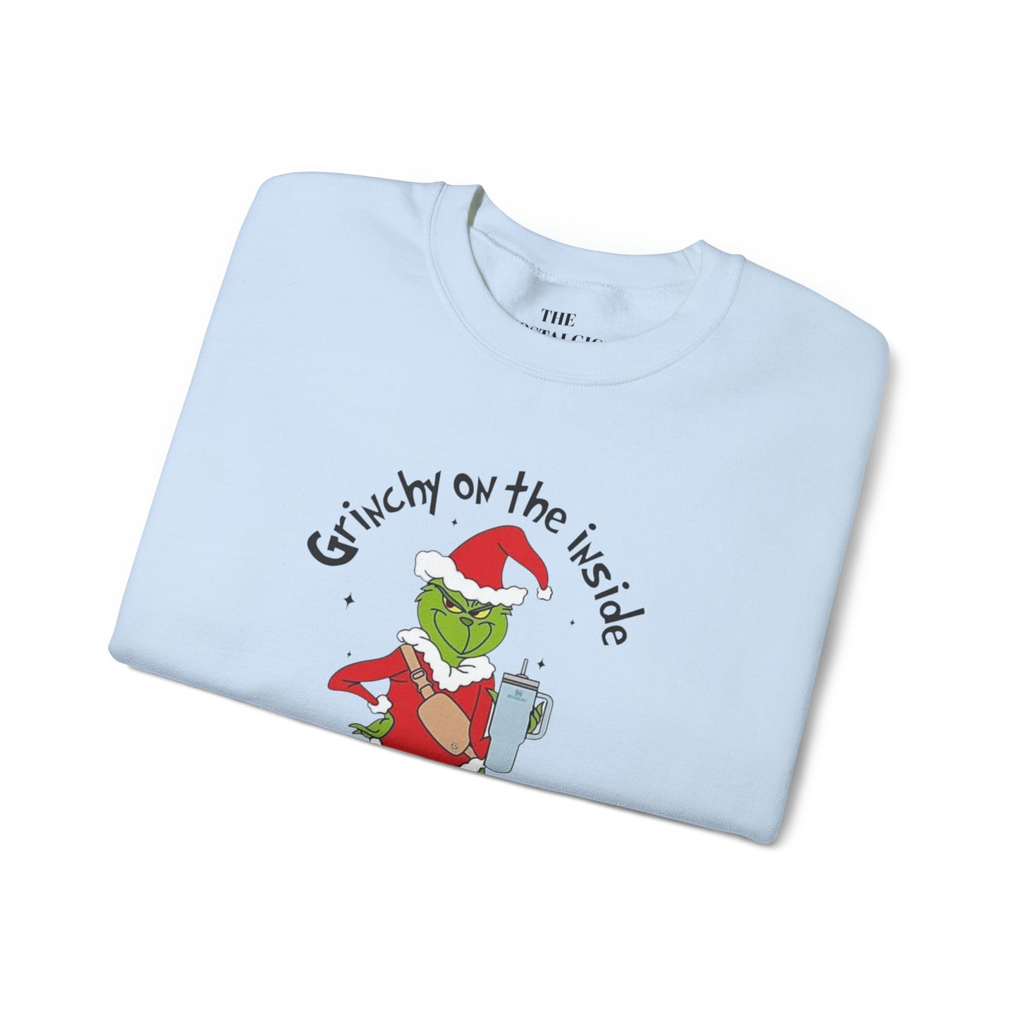 Bougie Grinch Unisex Crewneck Sweatshirt