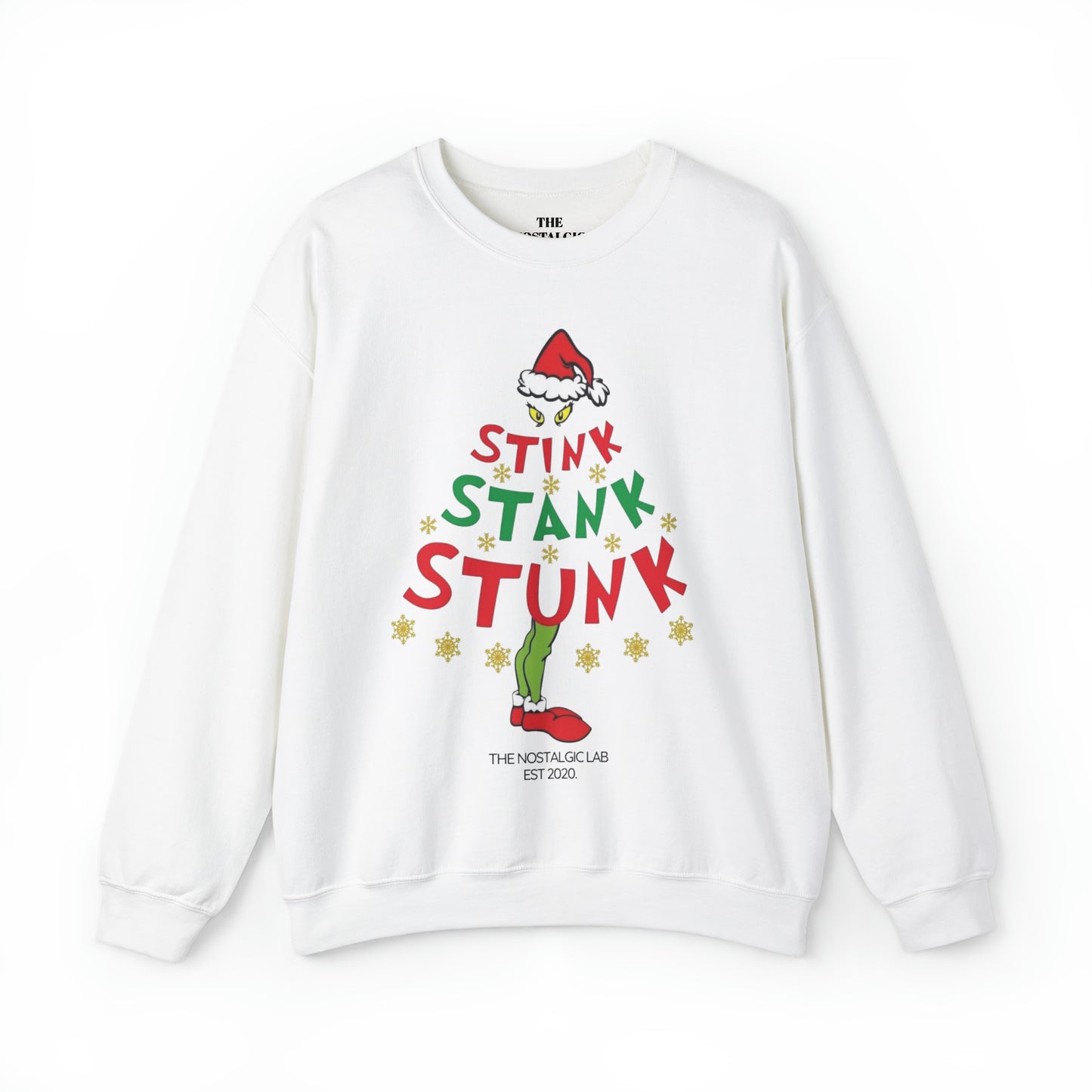 Stink Stank Stunk Grinch Unisex Crewneck Sweatshirt