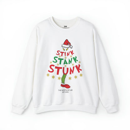 Stink Stank Stunk Grinch Unisex Crewneck Sweatshirt