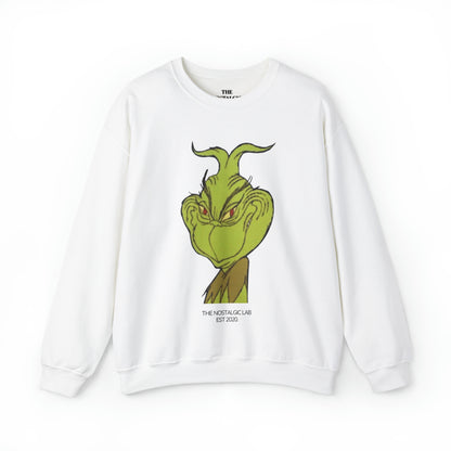 Grinchy Grin Unisex Crewneck Sweatshirt