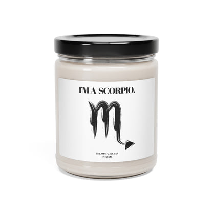 I'M A SCORPIO Candle