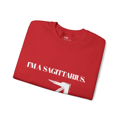 I'M A SAGITTARIUS Unisex Crewneck Sweatshirt