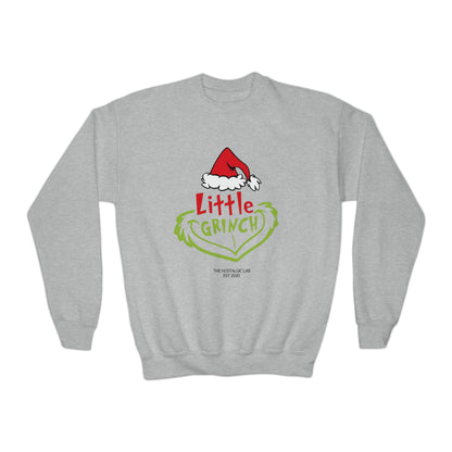 Little Grinch Youth Crewneck Sweatshirt