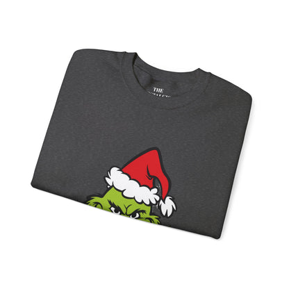 Grinch Finger Unisex Crewneck Sweatshirt