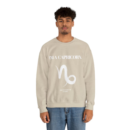 I'M A CAPRICORN Unisex Crewneck Sweatshirt