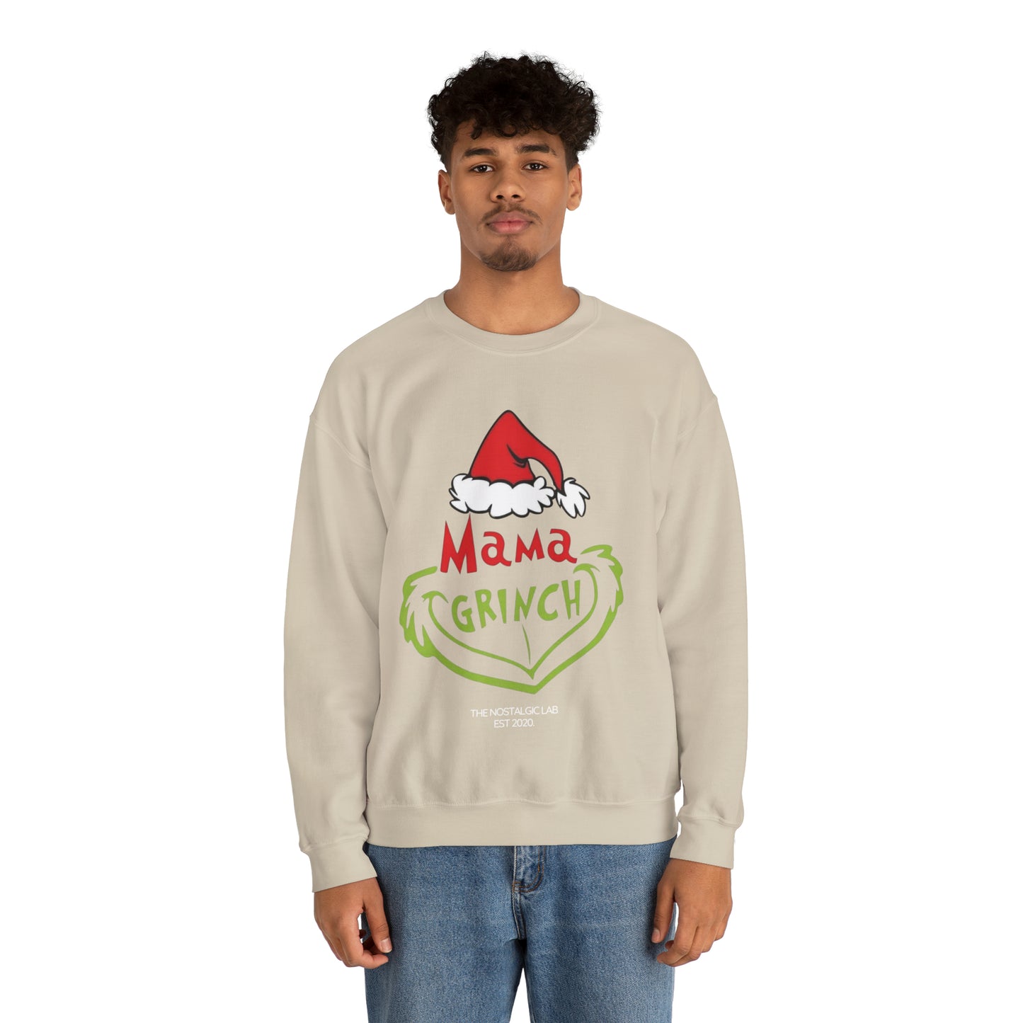 Mama Grinch Unisex Crewneck Sweatshirt