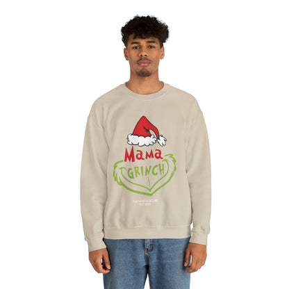 Mama Grinch Unisex Crewneck Sweatshirt