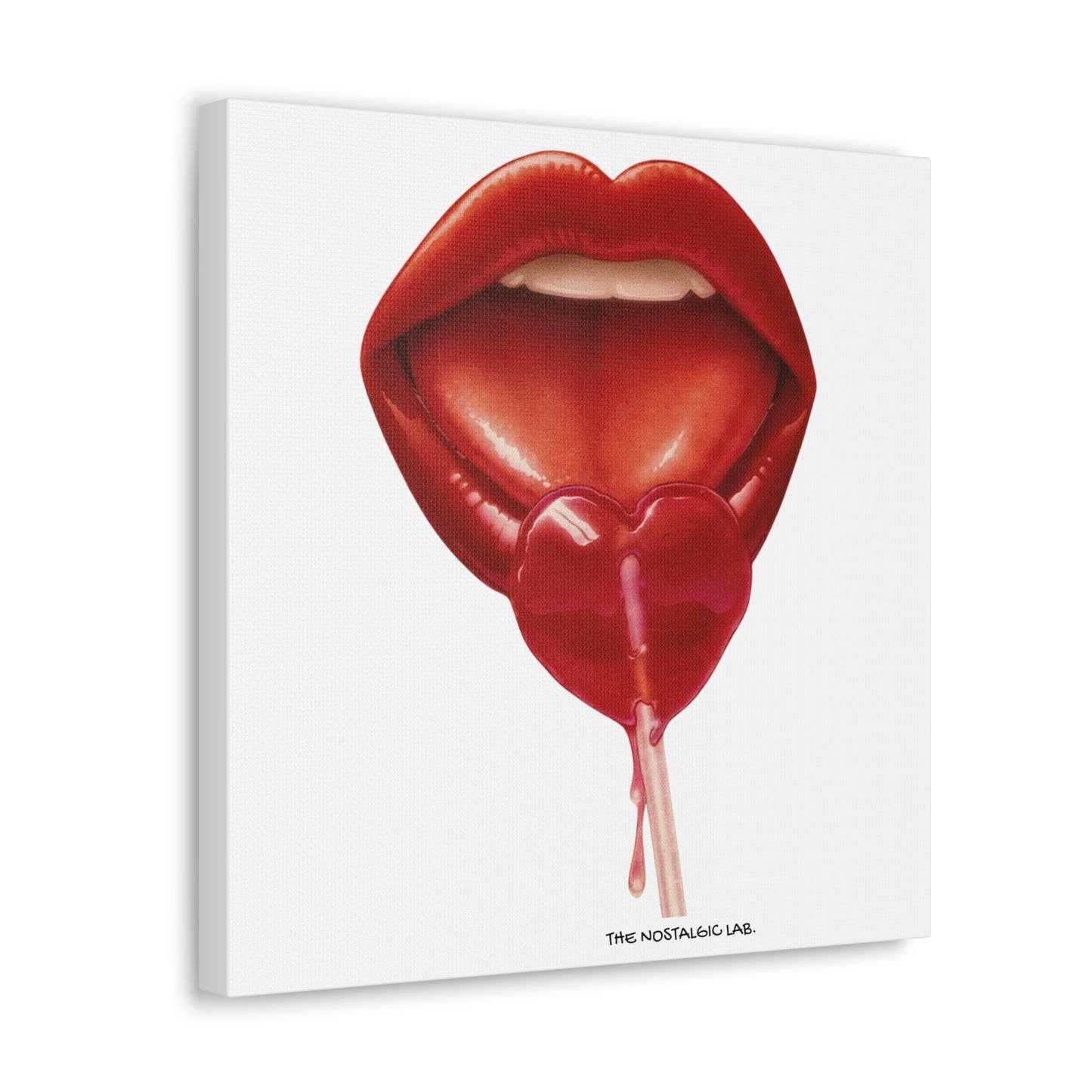 Heart Lolly Gallery Canvas