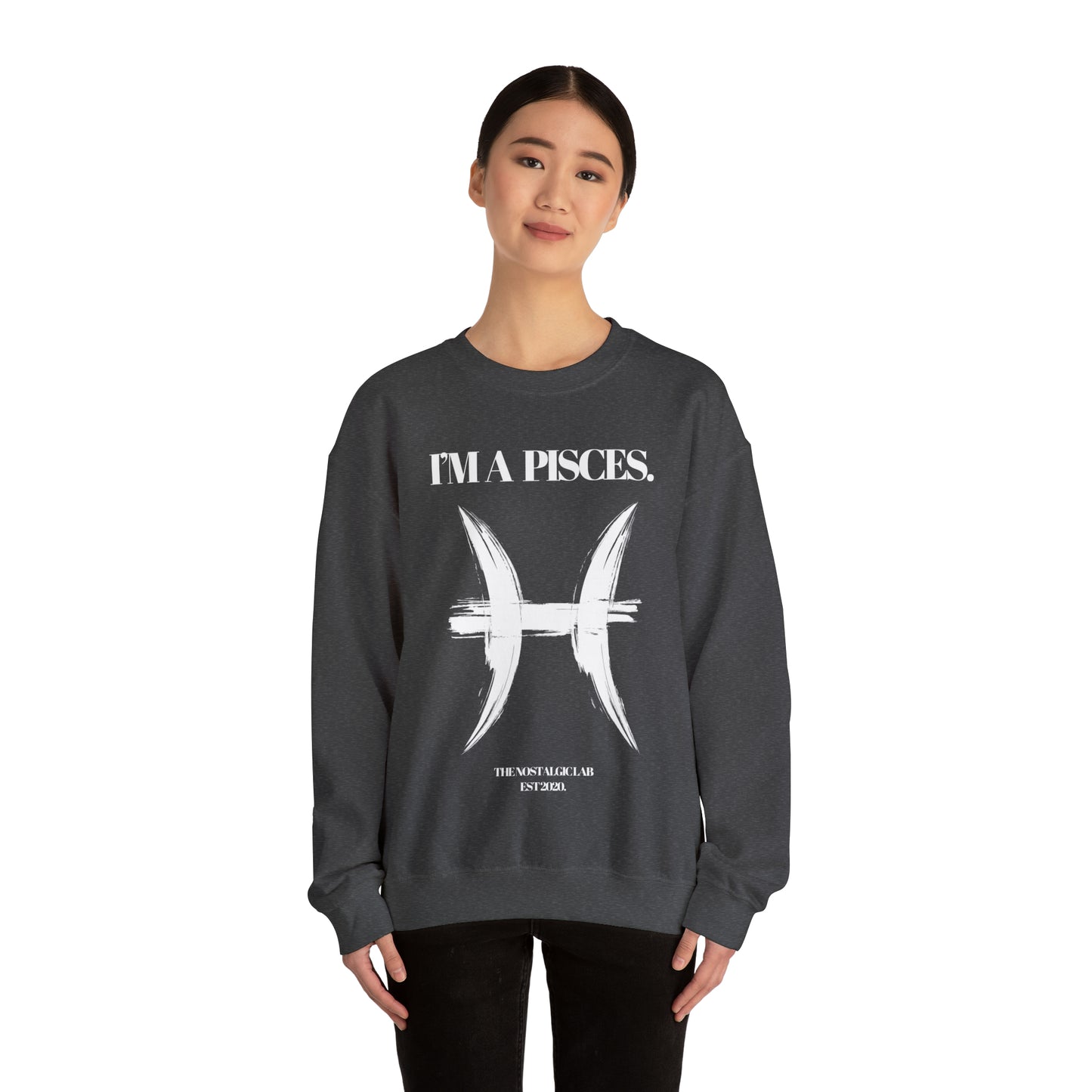 I'M A PISCES Unisex Crewneck Sweatshirt