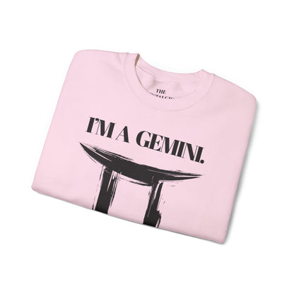 I'M A GEMINI Unisex Crewneck Sweatshirt