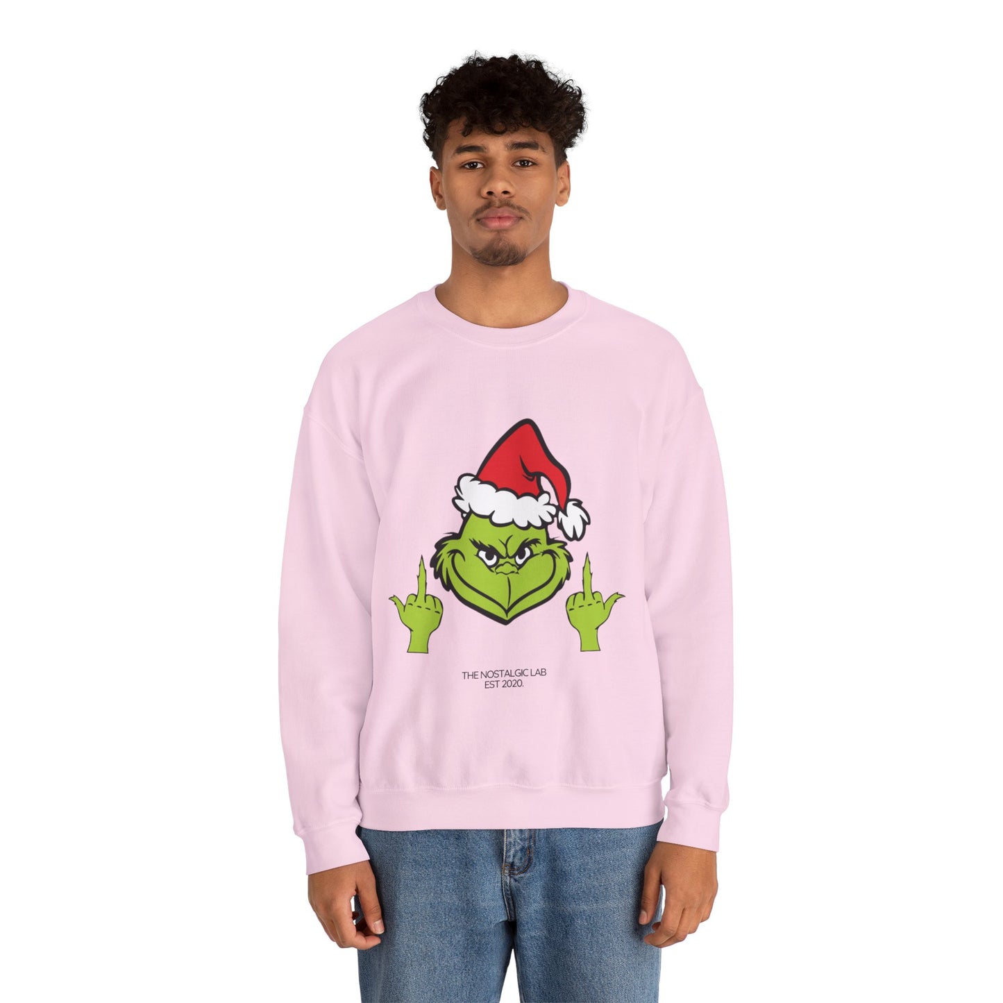 Grinch Finger Unisex Crewneck Sweatshirt