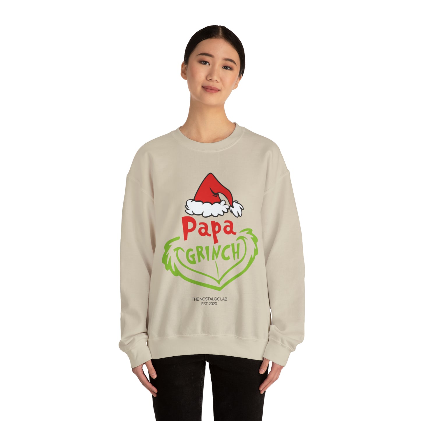 Daddy Grinch Unisex Crewneck Sweatshirt