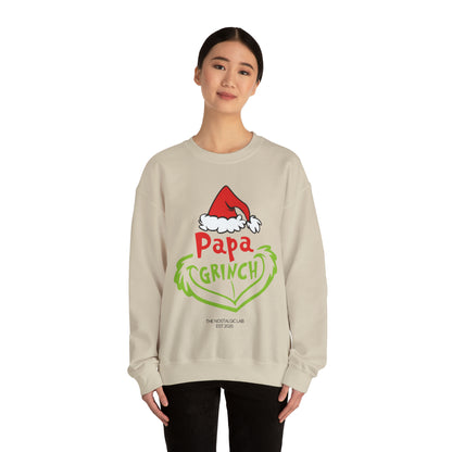 Daddy Grinch Unisex Crewneck Sweatshirt