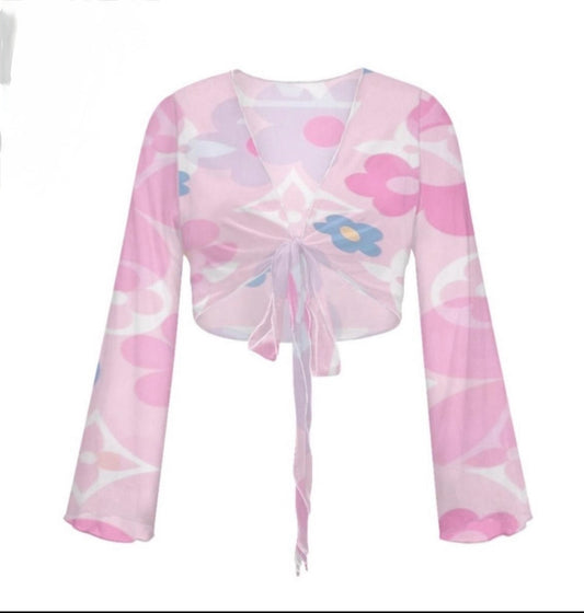 LV Flower Coverup