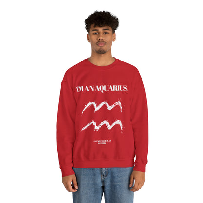 I'M AN AQUARIUS Unisex Crewneck Sweatshirt