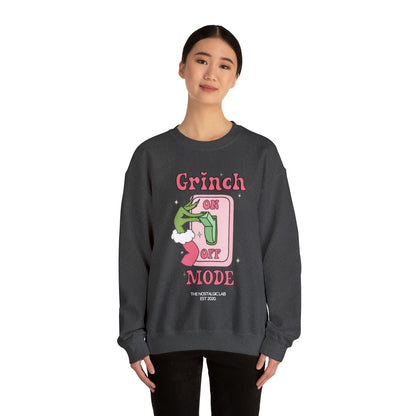 Grinch Mode Unisex Crewneck Sweatshirt
