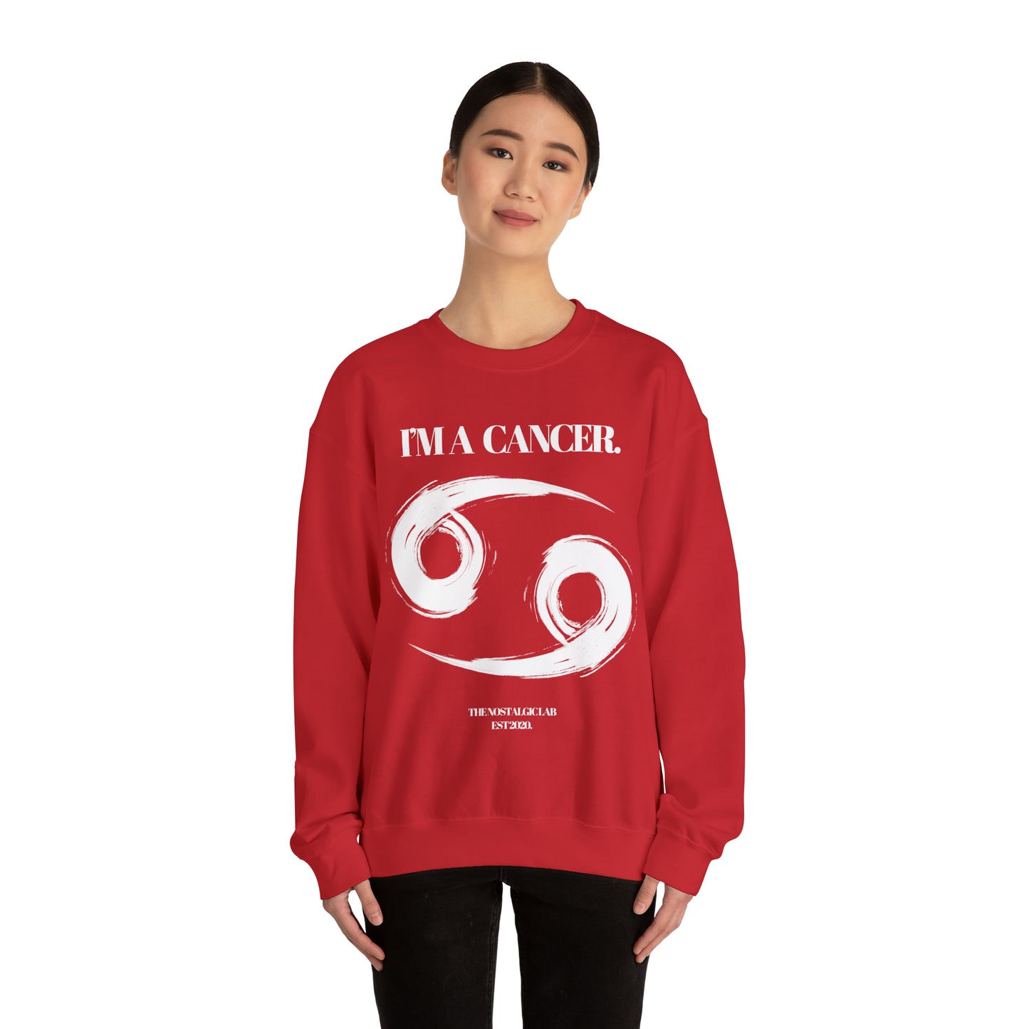 I'M A CANCER Unisex Crewneck Sweatshirt