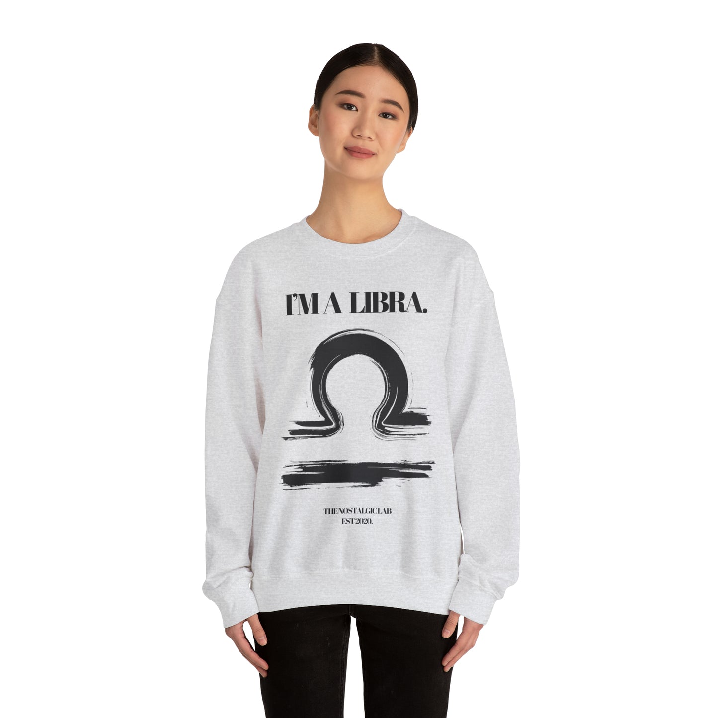 I'M A LIBRA Unisex Crewneck Sweatshirt