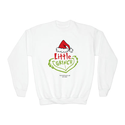Little Grinch Youth Crewneck Sweatshirt