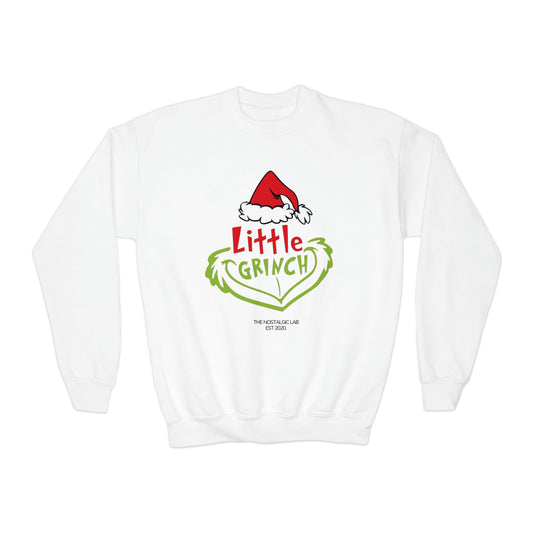 Little Grinch Youth Crewneck Sweatshirt