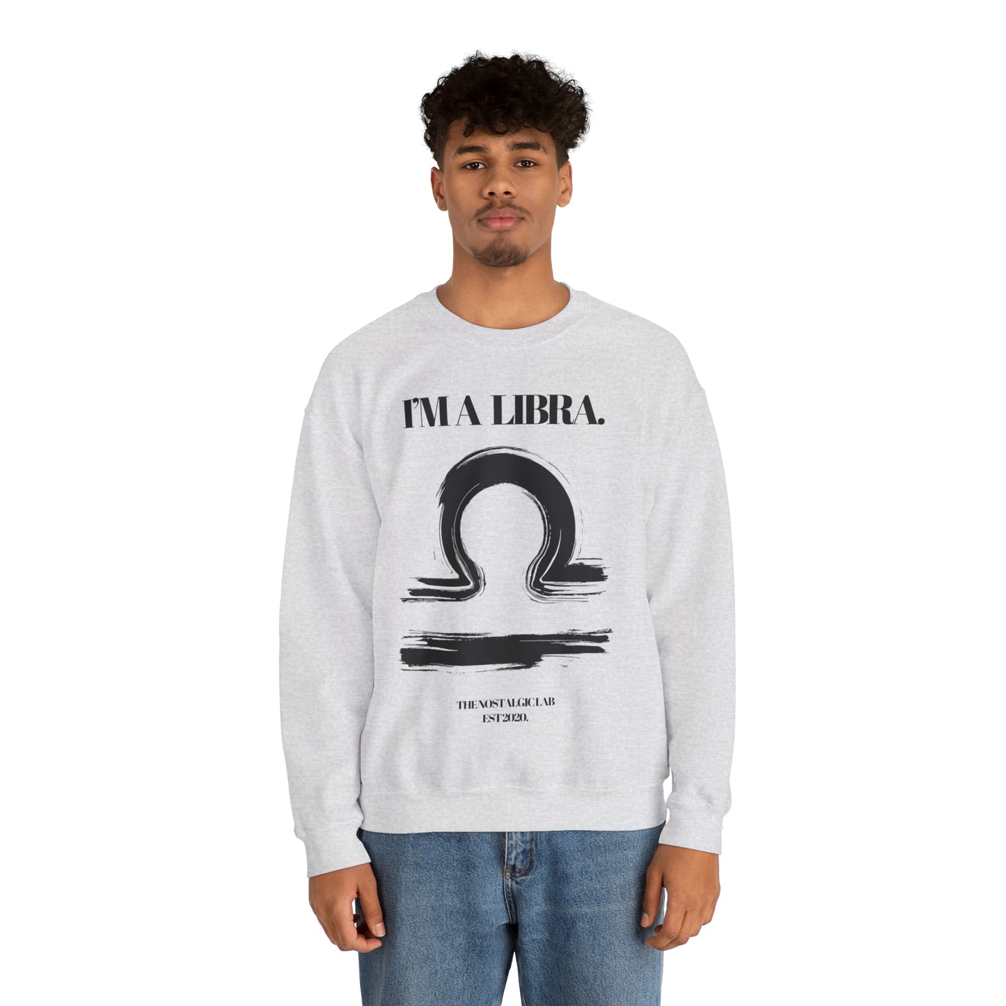 I'M A LIBRA Unisex Crewneck Sweatshirt