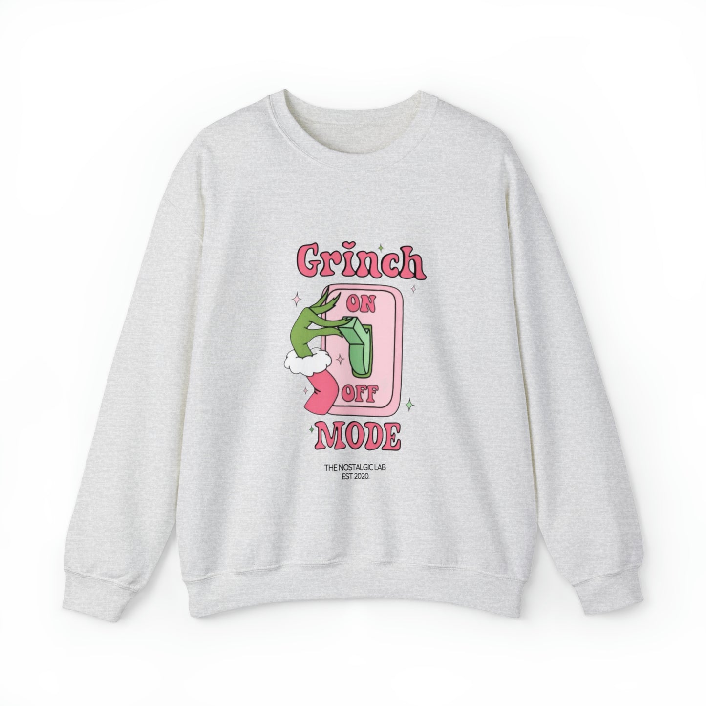 Grinch Mode Unisex Crewneck Sweatshirt