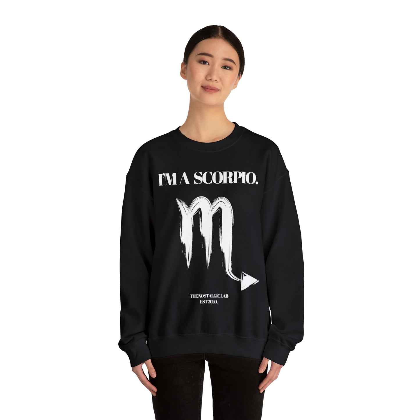 I'M A SCORPIO Unisex Crewneck Sweatshirt