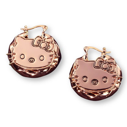 HK Bamboo Twist Hoops