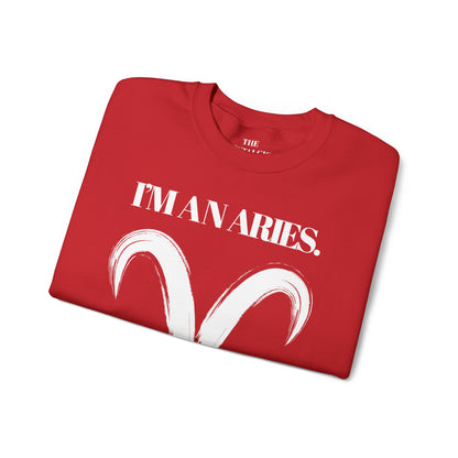 I'M AN ARIES Unisex Crewneck Sweatshirt