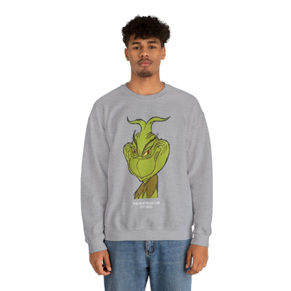 Grinchy Grin Unisex Crewneck Sweatshirt