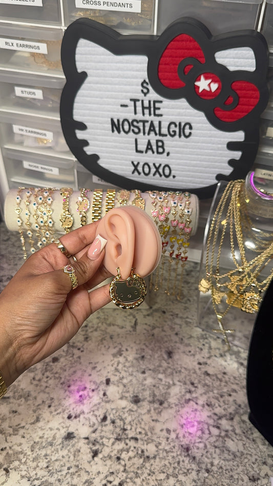 HK Bamboo Twist Hoops