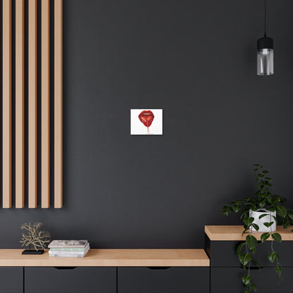 Heart Lolly Gallery Canvas