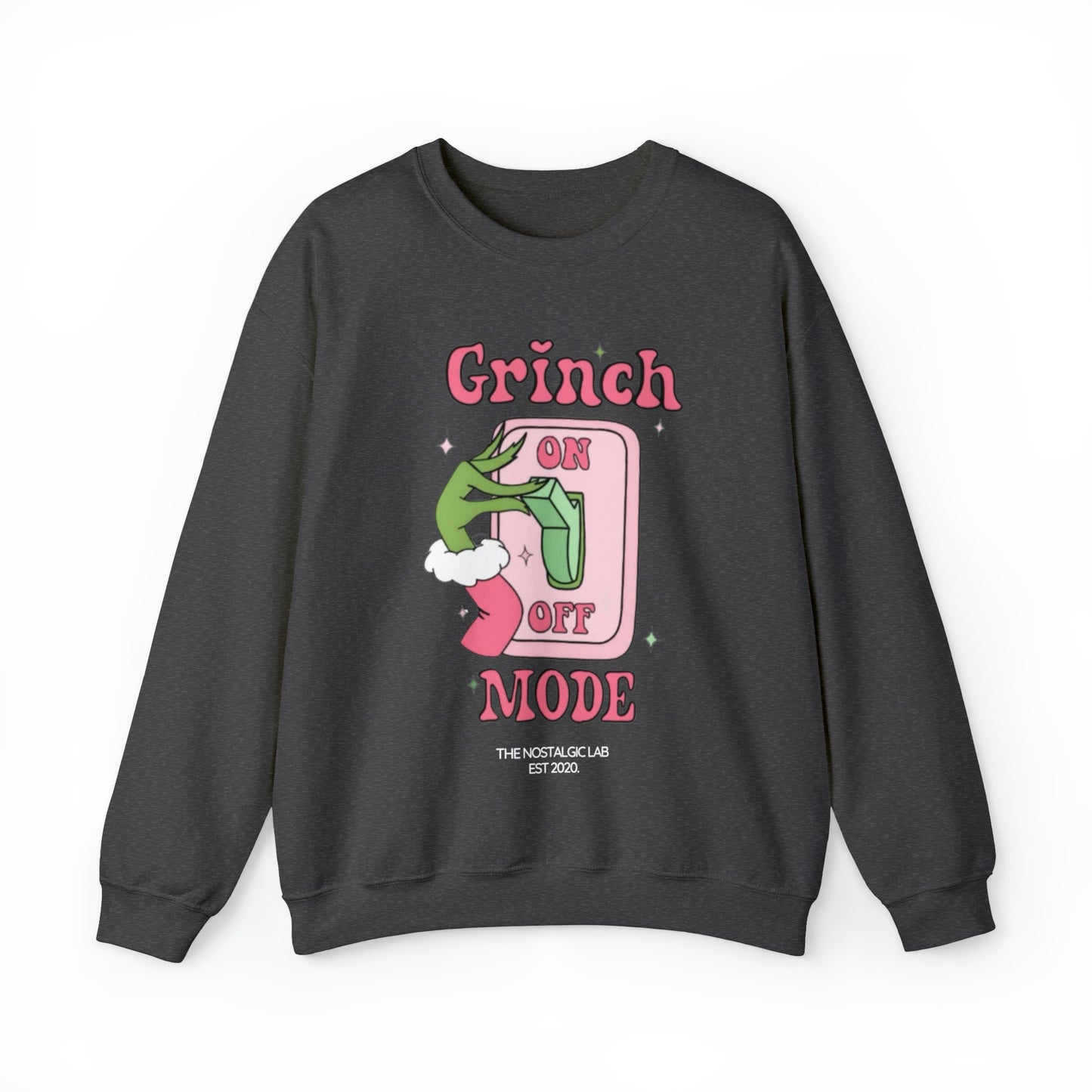 Grinch Mode Unisex Crewneck Sweatshirt