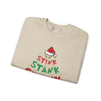 Stink Stank Stunk Grinch Unisex Crewneck Sweatshirt