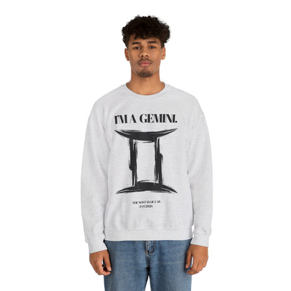 I'M A GEMINI Unisex Crewneck Sweatshirt