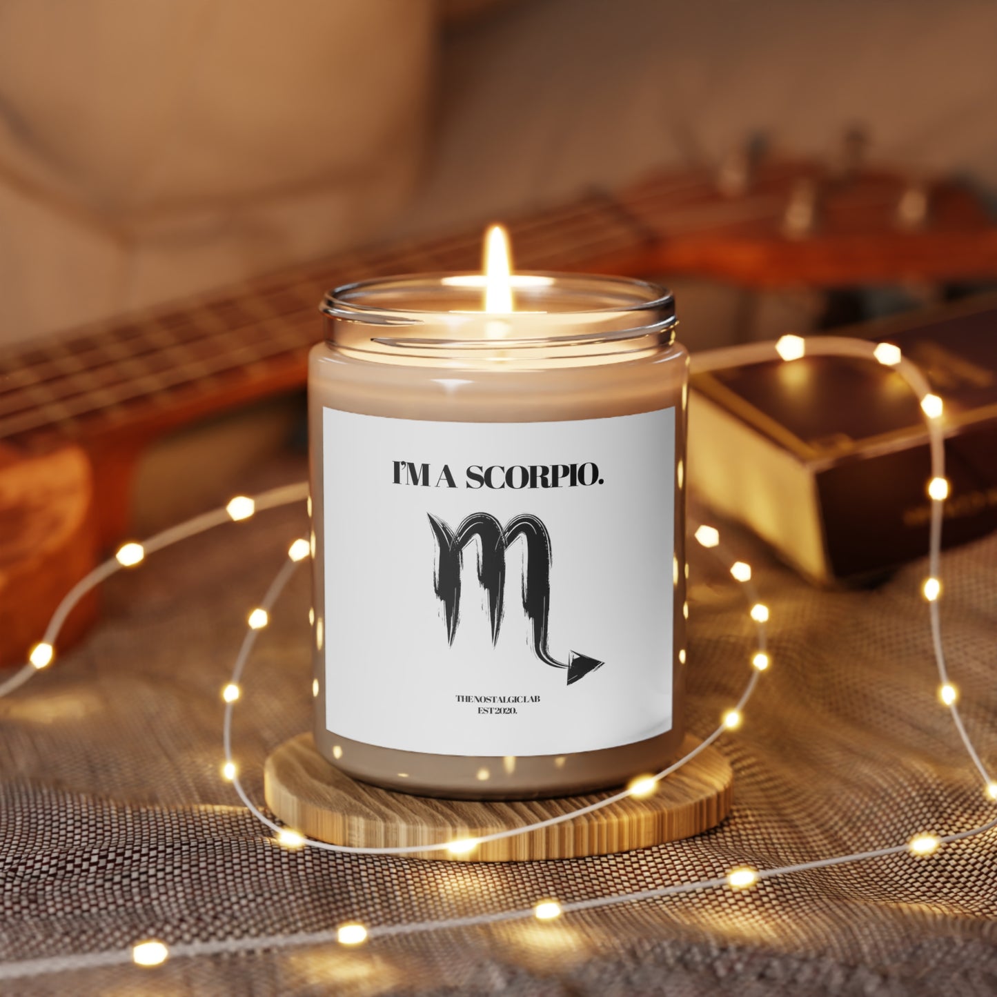I'M A SCORPIO Vegan Candle