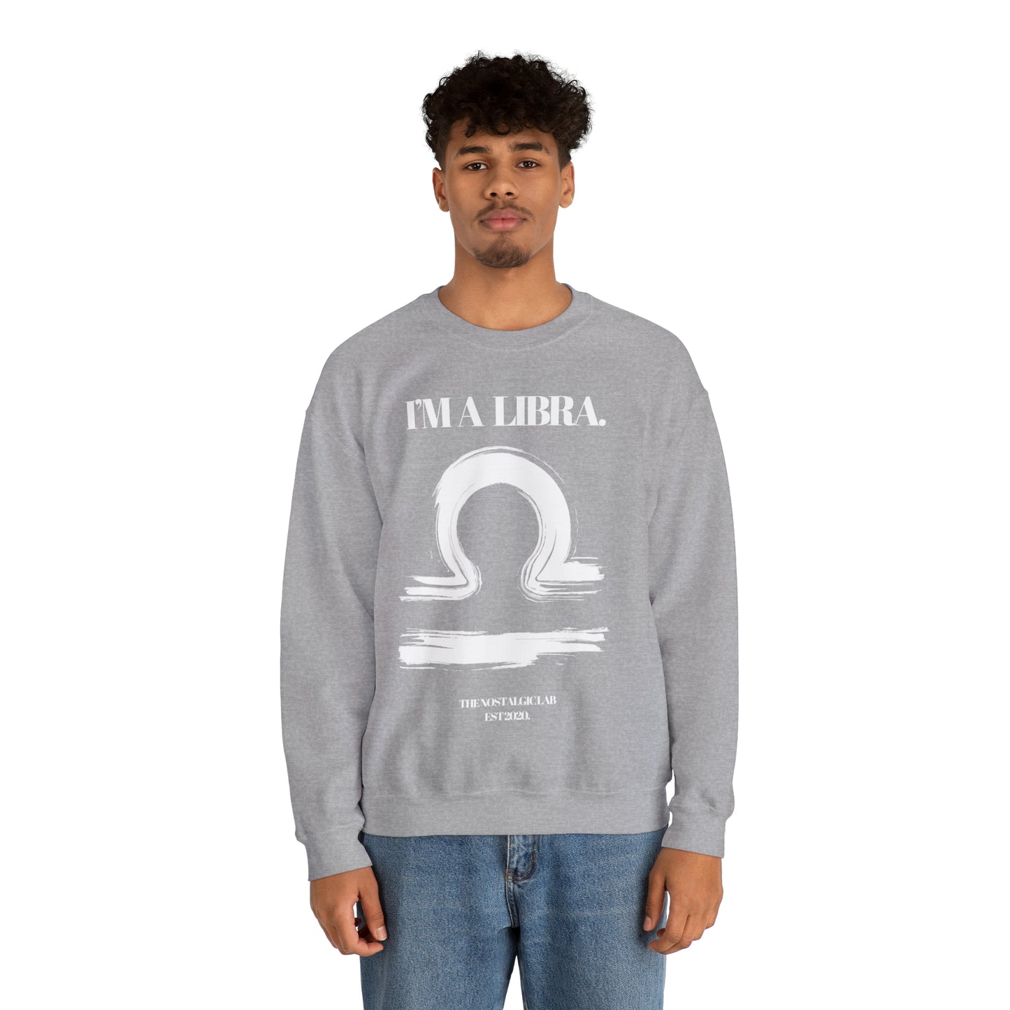 I'M A LIBRA Unisex Crewneck Sweatshirt