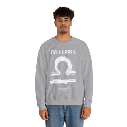 I'M A LIBRA Unisex Crewneck Sweatshirt