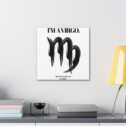 I'M A VIRGO Gallery Canvas