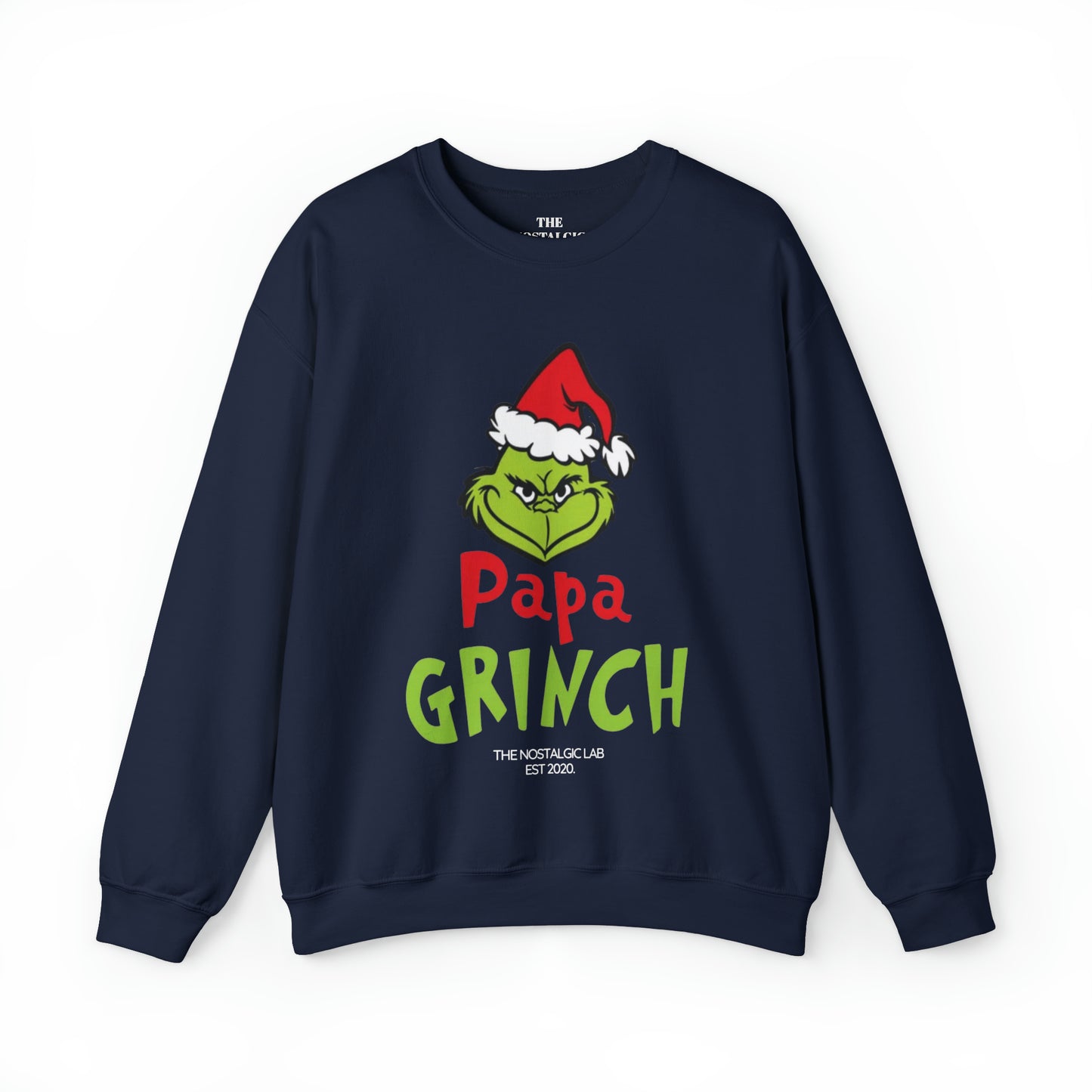 Papa Grinch Unisex Crewneck Sweatshirt