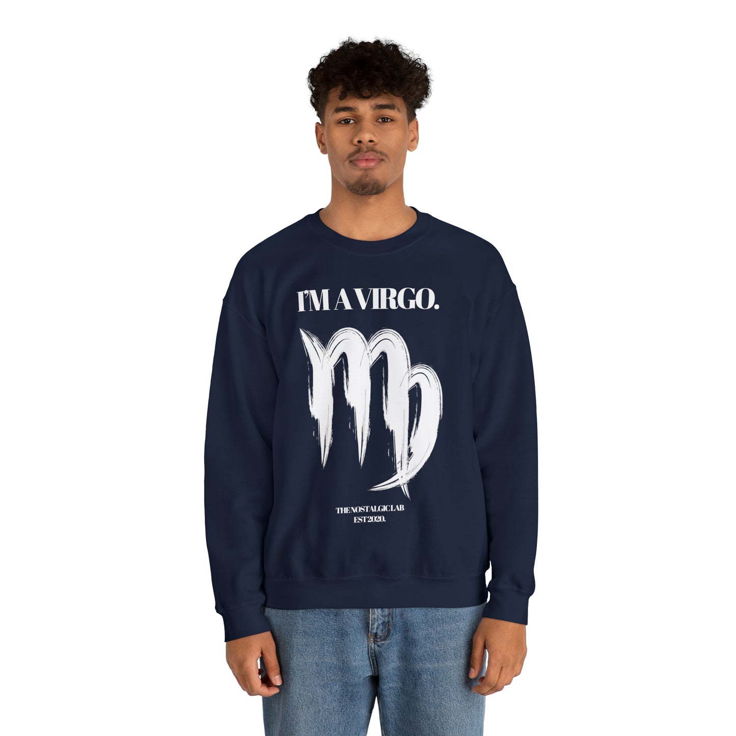 I'M AN VIRGO Unisex Crewneck Sweatshirt