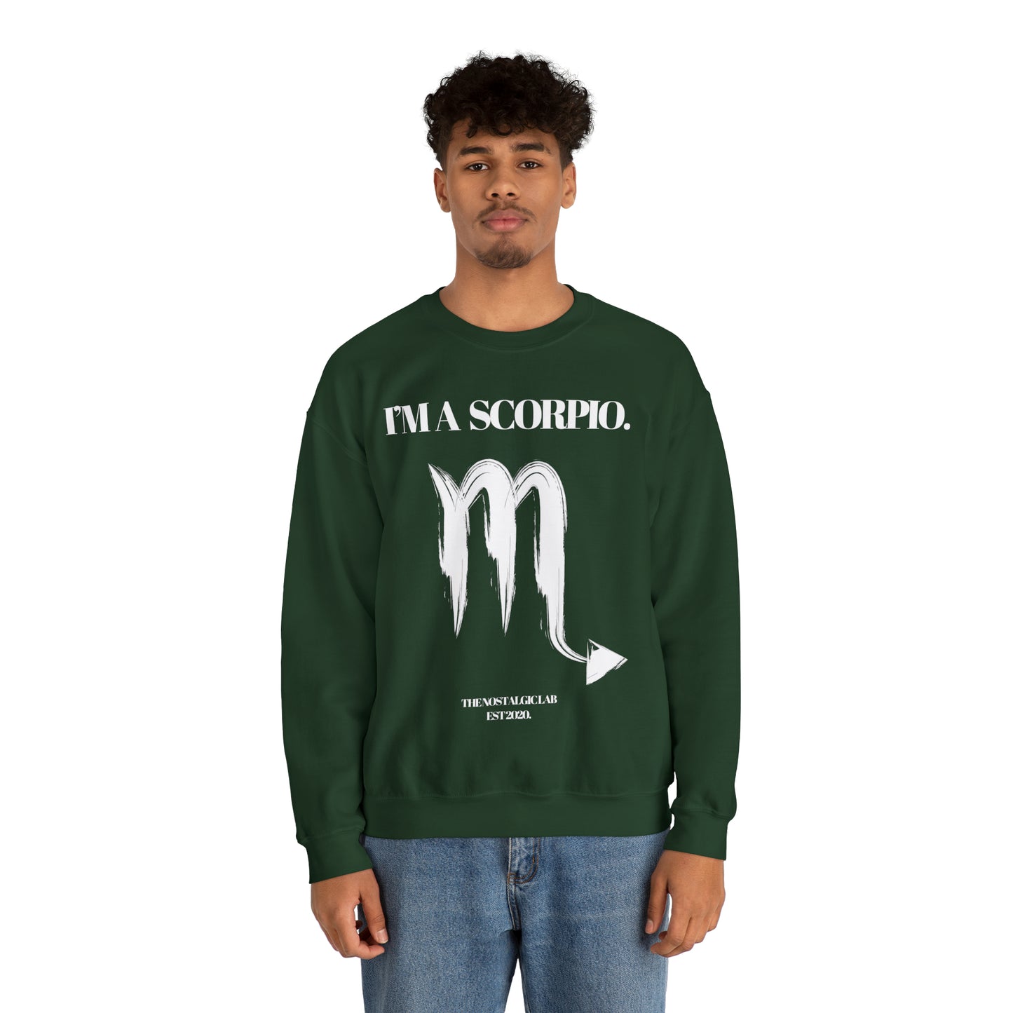 I'M A SCORPIO Unisex Crewneck Sweatshirt