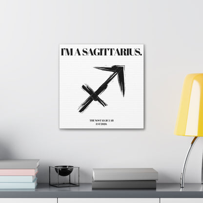 I'M A SAGITTARIUS Gallery Canvas