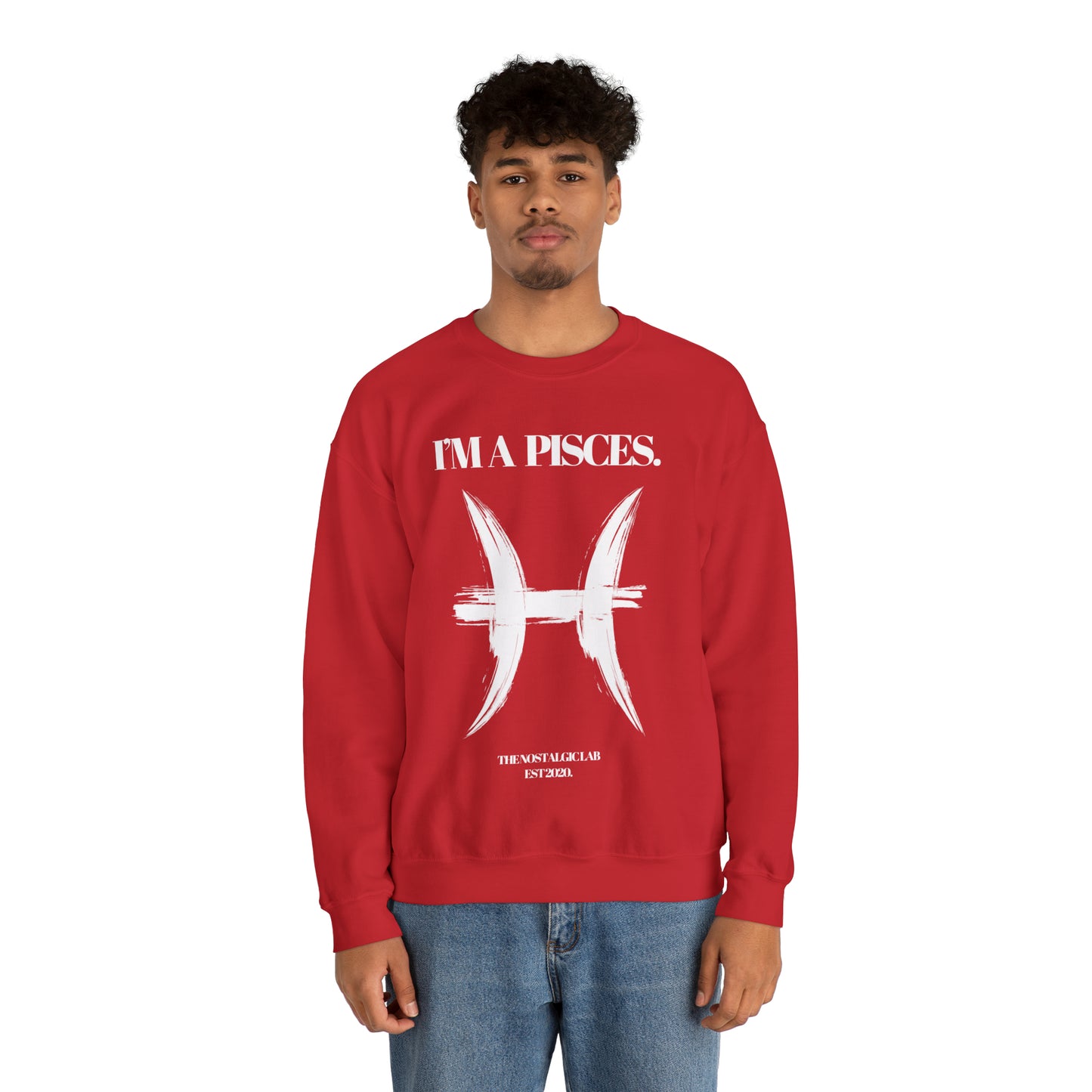 I'M A PISCES Unisex Crewneck Sweatshirt