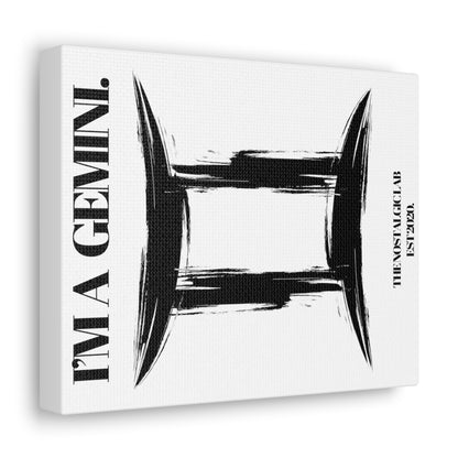 I'M A GEMINI Gallery Canvas