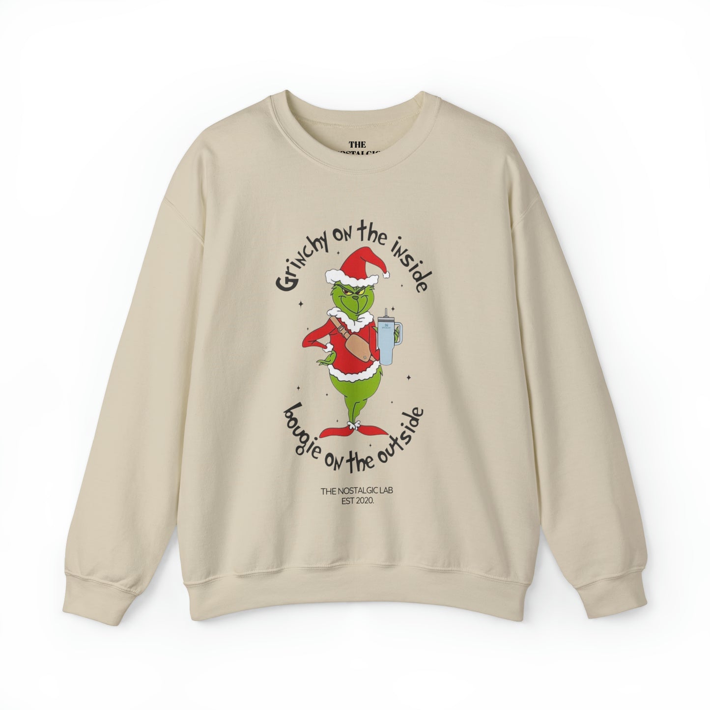 Bougie Grinch Unisex Crewneck Sweatshirt