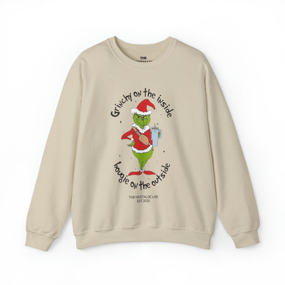 Bougie Grinch Unisex Crewneck Sweatshirt