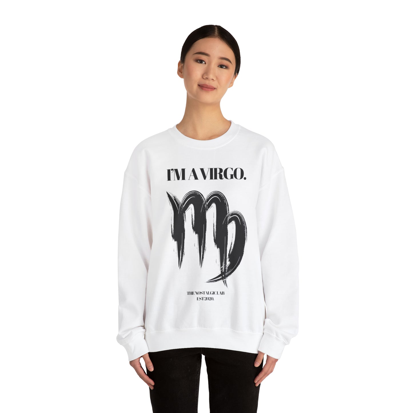 I'M AN VIRGO Unisex Crewneck Sweatshirt